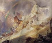 Rainbow over the Grand Canyon of the Rellowstone Thomas